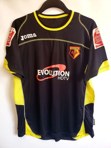 Watford 2009 - 2010 away football shirt jersey camiseta JOMA size L Cover