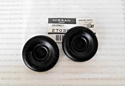 Datsun 240Z 260Z 280Z Rear Hatch Tail gate Hole Rubber Grommet Plug - Set of Two - Image 1 of 2