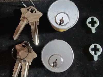 2 Pack - KABA ILCO 7185SC1-26D-KA2 Lockset Cylinder, Mortise Cylinder