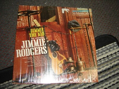 Jimmie Rodgers - Jimmie The Kid 197? USA Reissue Vinyl LP SW M-/M- - Image 1 of 2