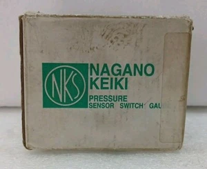 Nagano Keiki Kl76-s19 Pressure Sensor Switch Gauge - Picture 1 of 7