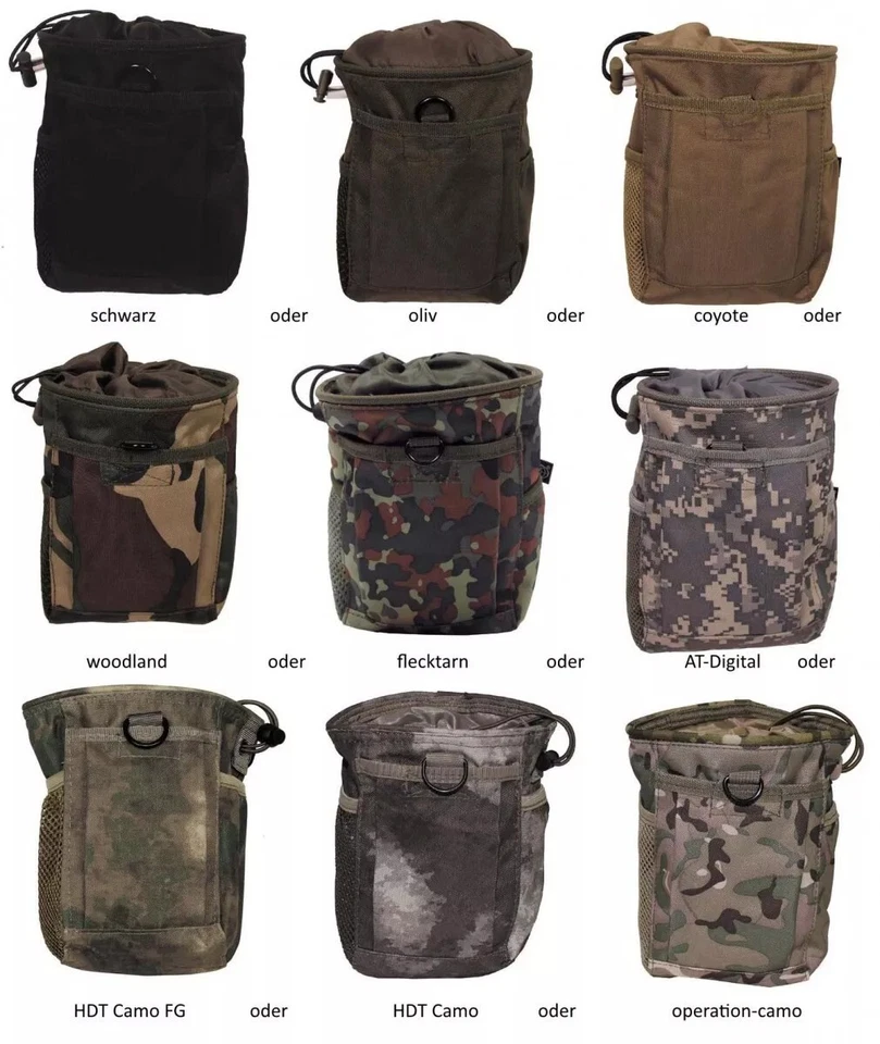Patronenhülsentasche MOLLE Munitionstasche Airsoft Pouch Beutel Modular Chalkbag - Bild 1 von 1