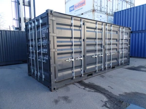 20' Side Door Seitentür Seecontainer RAL7016 Lagercontainer Open Side Container - Bild 1 von 10