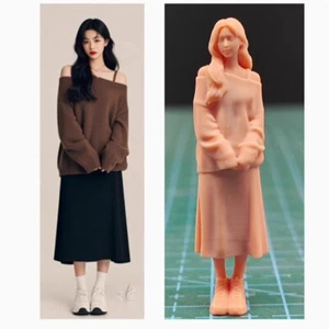 1/43 1/64 1/87 Fashion and Pure Beauty Miniature Model Scene Props Car Toys - Picture 1 of 3