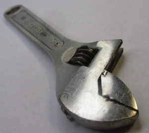 Craftsman 44602 6" 150mm Adjustable Wrench Forged in USA OWNERS MARKS - Picture 1 of 4