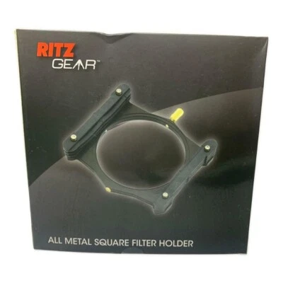 Ritz Gear 100mm All Metal Square Filter Holder Black