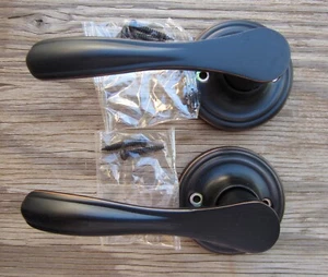 NEW Two(2) BHP Sea Cliff VII Collection 22311DB Lever dummy, Dark Bronze - Picture 1 of 7