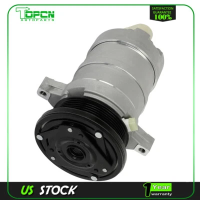 AC Compressor fit for Cadillac Eldorado Fleetwood Seville 4.5L 89-90 4.9L 91-92 - Image 1 of 4