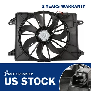Radiator Cooling Fan W/ Motor For 2009-18 Dodge Challenger 2011-17 Chrysler 300 - Picture 1 of 8