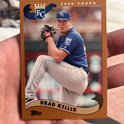 2020 Topps Brad Keller Orange Border - Image 1 of 2