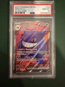 Pokemon Gengar EX Temporal Forces 193/162 PSA 10 - Picture 1 of 2