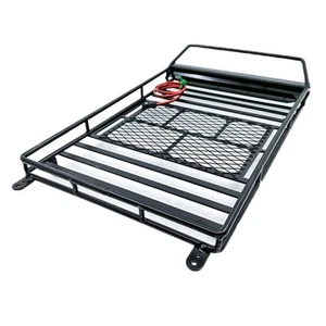 Voiture Bagage Rack Toit 1 PC 1:10 230 143 25mm M��tal Maison Ext��rieur - Photo 1/22
