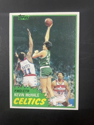 1981-82 Topps Basketball #75 Kevin McHale Rookie Card RC Boston Celtics - Изображение 1 из 2