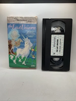 The Last Unicorn - Family Home Entertainment Theatre - 1982 VHS - Jeff Bridges - Imagem 1 de 4