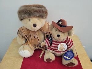 Oso de peluche Davey Crocket 15 1985 Bearland raro de colección y peluche CODY Pickford - Imagen 1 de 9