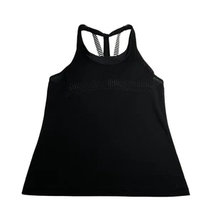 Lorna Jane Sleeveless Racerback Mesh Tank with Attached Sports Bra Size Medium - Picture 1 of 11