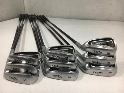 9Pcs Honma AMAZING SPEC Iron 2012 5-11.A.S / AMAZING SPEC FLEX R - Image 1 of 4