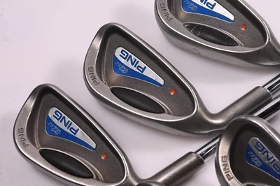 Left Hand Ping G2 Irons / 7-PW+SW+LW / Orange Dot / Regular Flex Ping Shafts - Image 1 of 4