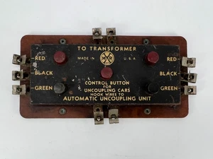 Marx Control Panel Automatic Uncoupler Untested Poor Condition - Picture 1 of 6