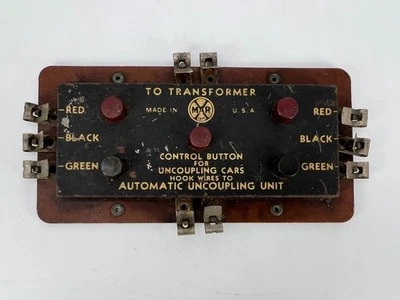 Marx Control Panel Automatic Uncoupler Untested Poor Condition - Image 1 of 4