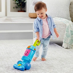 Fisher-Price Aspirapolvere per imparare a ridere e imparare con illuminazione - Foto 1 di 3