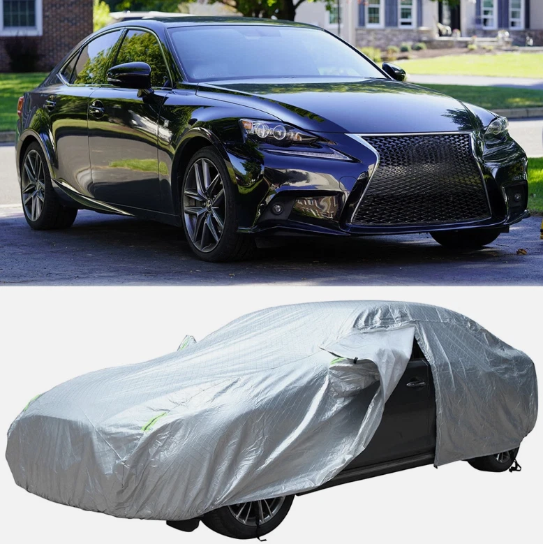 For Audi A5  6 Layer Full Car Cover UV Sun Wind Rain Dust Snowproof Protect Foto 1 de 4