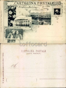 BELLUNO CITTA'-SALUTI-D13-67 - Picture 1 of 1