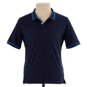 Banana Republic Polo Shirt Mens L Luxury Touch Smart Casual Modern Essential - Picture 1 of 8