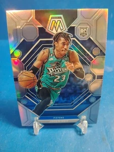 Jaden Ivey 2022-23 Panini Mosaic Base Rookie Silver Prizm RC #216 Pistons - Foto 1 di 2
