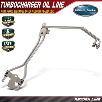 Линия возвратного турбокомпрессора охлаждающей жидкости для Ford Escape 2017-2019 Fusion 2014-2020 1,5 л - Изображение 1 из 4