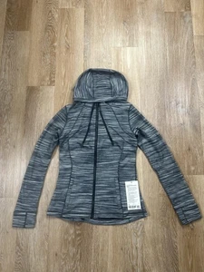 Lululemon Define Jacket Womens 10 Hooded Nulu Slim Fit Full Zip Pockets Yoga - Picture 1 of 7