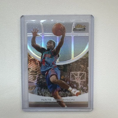 2005-06 Topps Finest Refractor /249 Nate Robinson #125 Rookie RC - Image 1 of 2