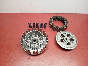 2012 12 YAMAHA YZ250F YZ 250 F CLUTCH ASSEMBLY BASKET HUB PRESSURE PLATE OEM - Picture 1 of 3
