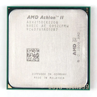 AMD Athlon II X2 215 CPU Processor ADX215OCK22GQ 2.7 GHz 533 MHz Socket AM3 - Image 1 of 2