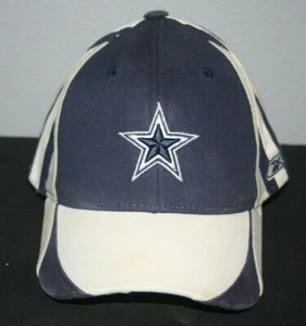 Dallas Cowboy NFL Licencia Reebok Campamento de Entrenamiento JÓVENES Sombrero Ajustado Billete Blanco - Imagen 1 de 5