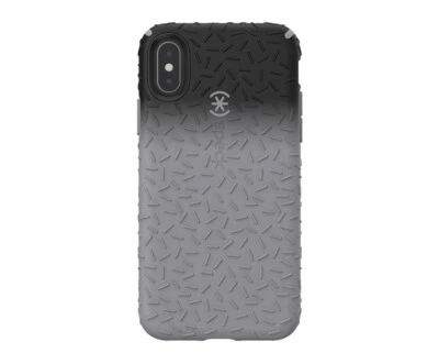 Speck CandyShell Fit iPhone Xs/iPhone X Case - Black Ombre Gunmetal/Gunmetal NEW - Image 1 of 2