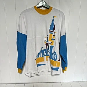 Adult S Disney Vault Cinderella Castle Spirit Jersey Walt Disney World 50th NWT - Picture 1 of 5