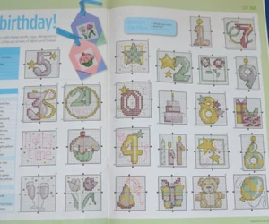 Nur Kreuzstichkarte - 25 Geschenkanhänger mit Babywippmotiven - Bild 1 von 1