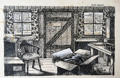 PUBLISHED pen and ink by Faith Jaques. Welsh Comedy by Eynon Evans. Roddy Hughes - Image 1 of 4