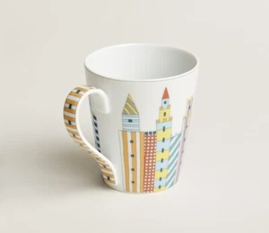 Hermes EPOPEE Mug Cup Porcelain Tableware - Picture 1 of 3