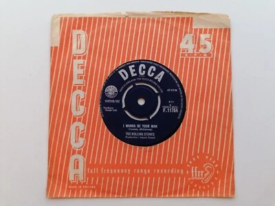 THE ROLLING STONES  1963 U.K. 45    I WANNA BE  YOUR MAN - Image 1 of 4