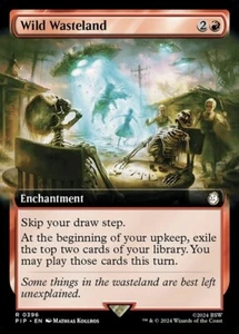 Wild Wasteland Extended Art FOIL #396 | PIP Fallout | MTG | Same Day Shipping! - Picture 1 of 1