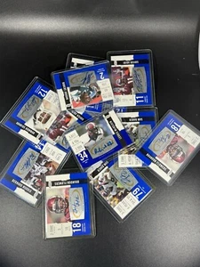 (12) 2008 SAGE Hit Blue Rookie Autograph - 7 Different Auto Signatures - Picture 1 of 3