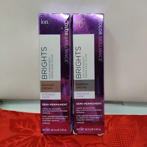 2X Radiant Orchid Ion Brights Semi-Permanent Hair Color Creme Brilliance NIB - Picture 1 of 10