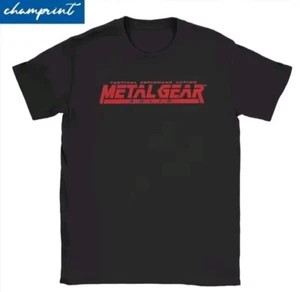 Metal Gear Solid 80's 90's Retro Videogame Style T-shirt Free Postage - Picture 1 of 4