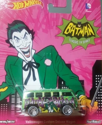 风火轮 流行文化 蝙蝠侠 小丑 大众 定制 豪华 货车 真骑手 — 第 1/4 张图片