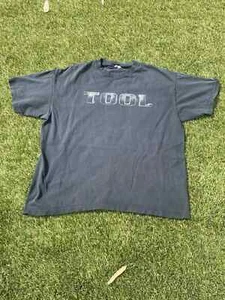 Vintage 2000's Tool Salival Double Sided Rock Band T-Shirt Hands Claws Black - Picture 1 of 7