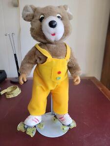Vintage Sammy Skates Skating Teddy Bear 1985 
