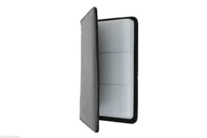 Leather 75 Cards Business ID Credit Card Holder Book Case Organizer - Picture 1 of 4