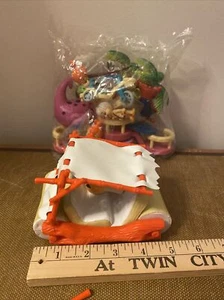 Vintage Flintstones Car Toys; Dolls & Accessories, NEW & UNUSED - Picture 1 of 8